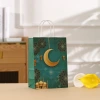Candy handbag, Moon Festival gift bag, kraft paper bag, shopping bag for malls. Wholesale takeout bags. details Picture